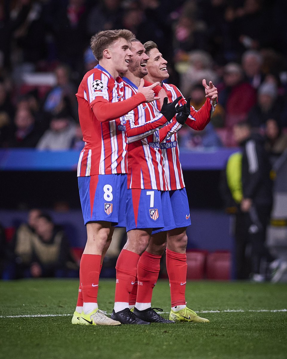 Seguimos sumando en Champions ✨ ¡Forza Atleti! 🤟🏻❤️🤍