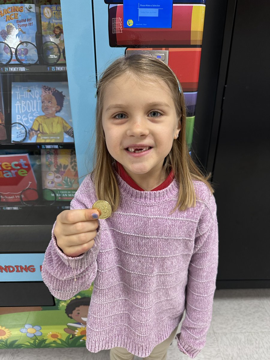 A big shot out to this friend for receiving a book coin today! Happy reading! 📖 <a href="/rbbef/">Red Bank Borough Education Foundation</a> <a href="/rbpsEAGLES/">Red Bank Primary</a> #RBBisBIA