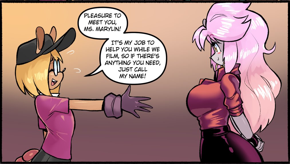 Page 4 - 6 of Helene &amp; Hampt Issue 2 is now available to P members! 