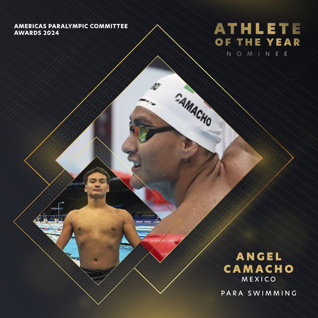amparalympics's tweet photo. 👉Vote for your Male Athlete of the Year 
Nominee: Angel Camacho

How can you vote? 
👍❤😮React on Facebook, Instagram and X.

⏱Voting ends on Wednesday, December 18 at 11:59 p.m. CEST.

#AmericaparaelMundo #AmPCAwards2024 https://t.co/GXS0l2xYOU