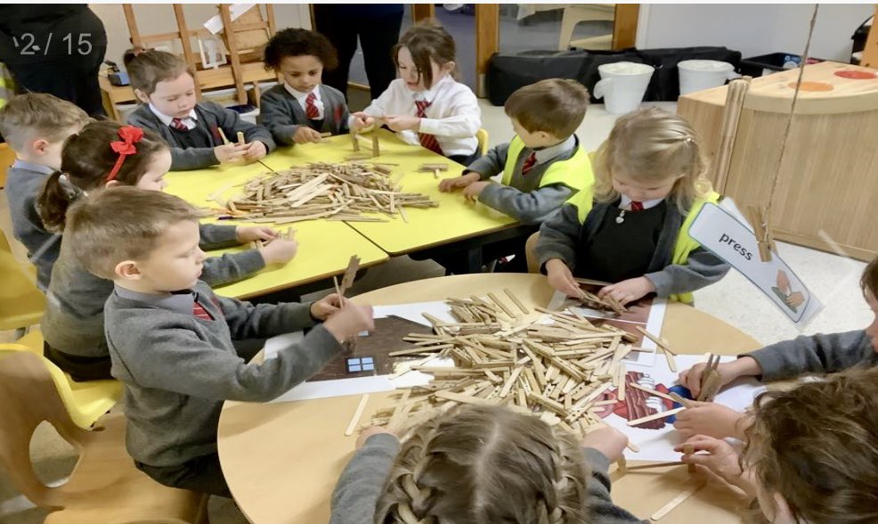 ‘Under Construction’ PBL in P1 ended fabulous building using the 3 Little Pigs. Thankyou <a href="/SentinusNI/">Sentinus</a> for such fabulous workshops!!