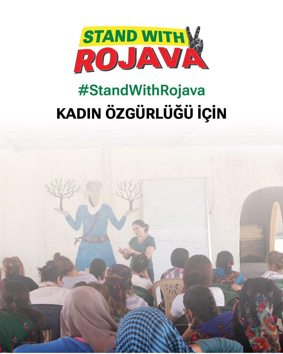 KLezgiyeva's tweet image. Ji bo Azadîya Jin
#StandWithRojava