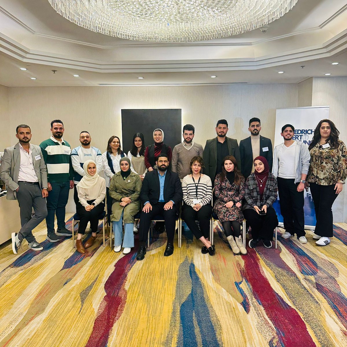 شاركنا في الورشة التدريبية التي إقامتها مؤسسة Friedrich-Ebert-Stiftung / Iraq Office، بعنوان "الوسائط المتعددة" والتي عقدت في عمان