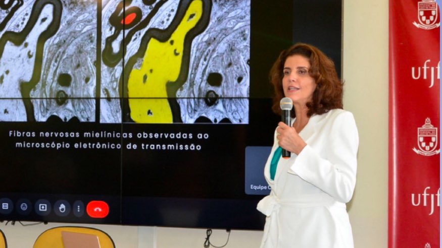 It was a great honor to give an invited lecture on "Microscopic Images: Science, Technology, and Art" during the opening of the 30th Science Seminar <a href="/UFJF_/">UFJF</a> 
#Microscopy #Science