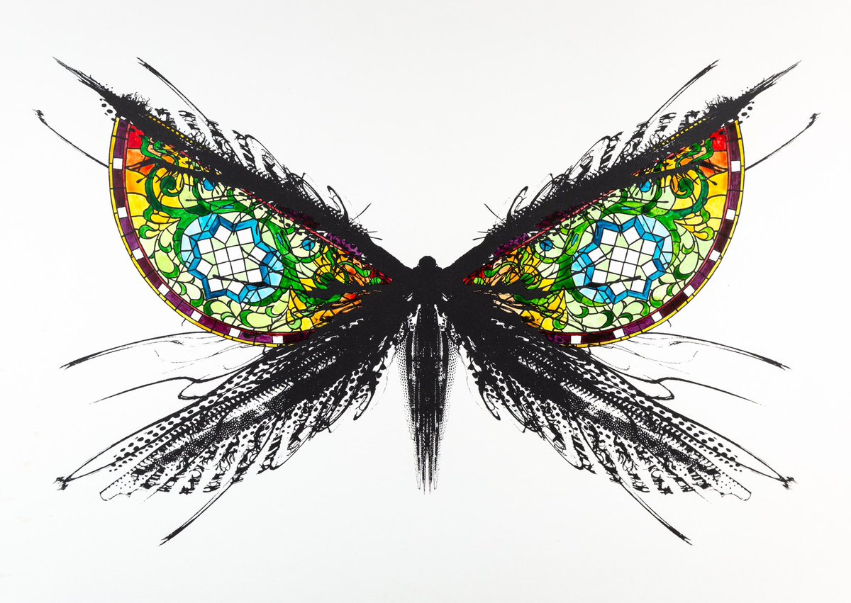 RobWassArt's tweet photo. Next one up in the store The Moth https://t.co/cYy7otyJfn