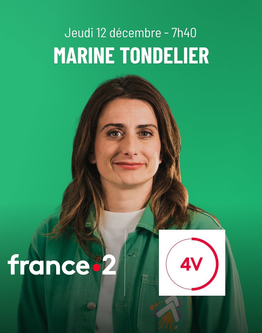 🟢 On se retrouve demain dans les 4 Vérités de <a href="/telematin/">Telematin</a> sur France 2 ! #Les4V