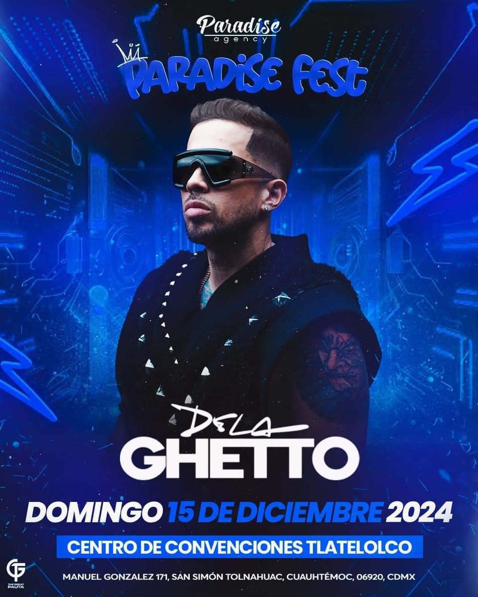 comunicandoconF's tweet photo. Este fin de semana, De La Ghetto llega a la ciudad de México para presentarse en el centro de convenciones Tlatelolco. 

#delaghetto #reggaeton #PuertoRico @DeLaGhettoReal #Concierto https://t.co/6LDUECCDcf
