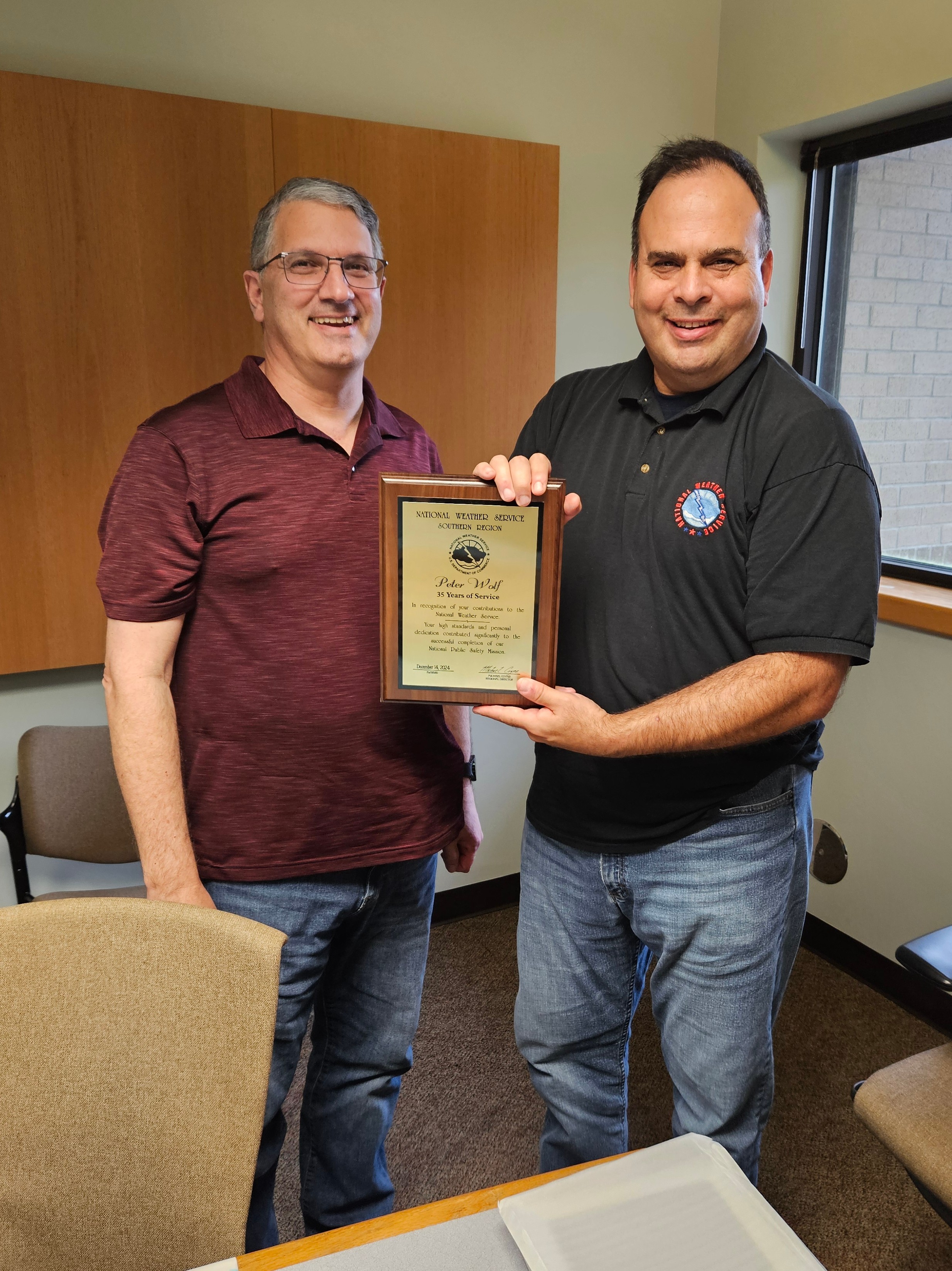 NWS Jacksonville on X: "Today we celebrated the 35+ years ...