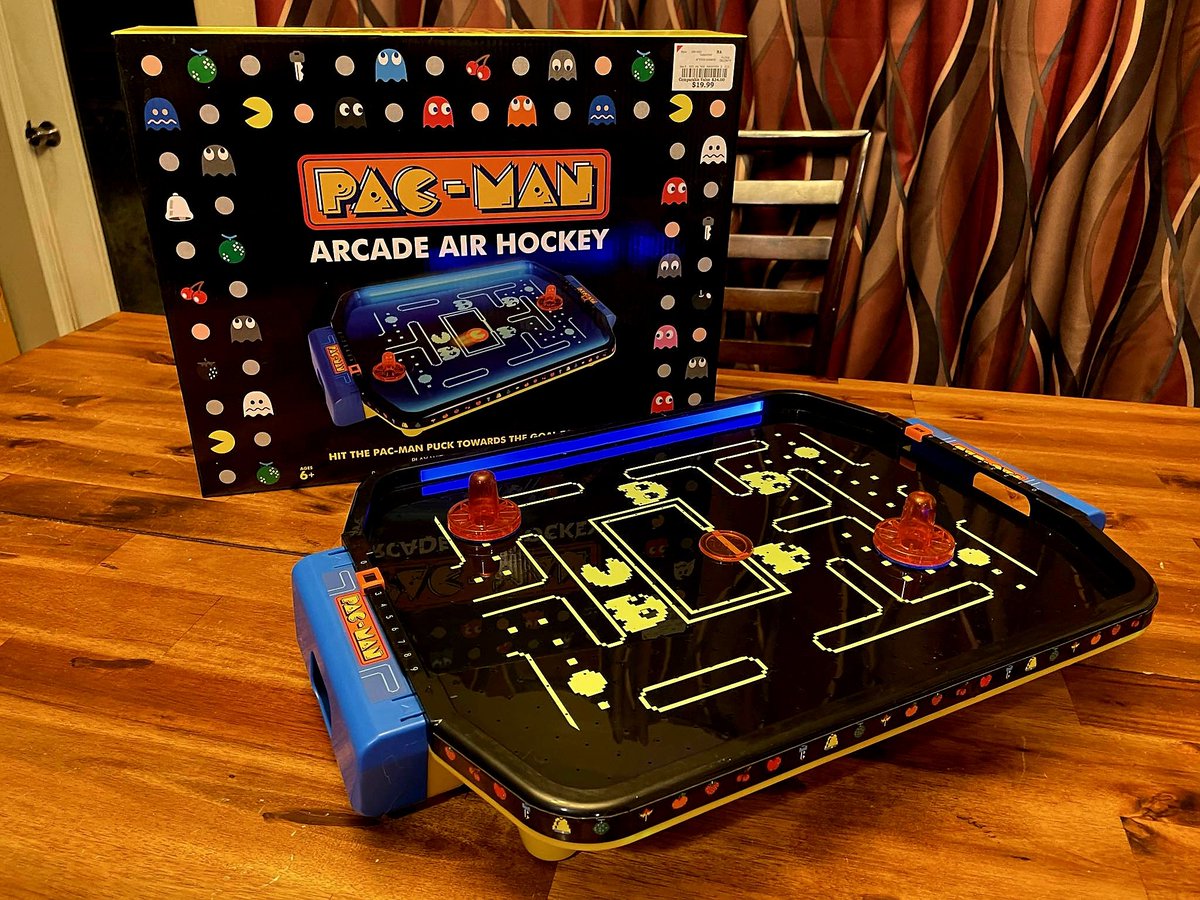 PDubsArcadeLoft's tweet photo. Pac-Man Arcade Air Hockey - So cheesy!
#Pacman #Arcade #AirHockey #PacmanArcade #PacmanArcadeAirHockey https://t.co/F2HE7or72i