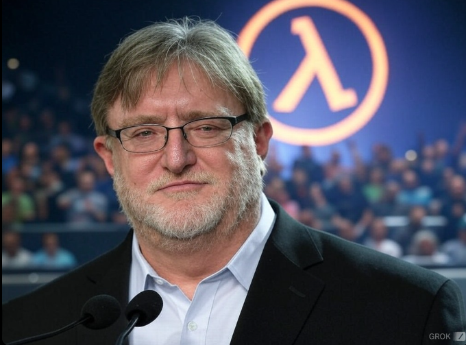 DaftHero's tweet photo. >*se apagan las luces*
>*se enciende un foco*
>sale el gordo gaben
>anuncia Half-Life 3
...
>las guerras se paran
>se erradica el hambre en el mundo
>el planeta llora de felicidad