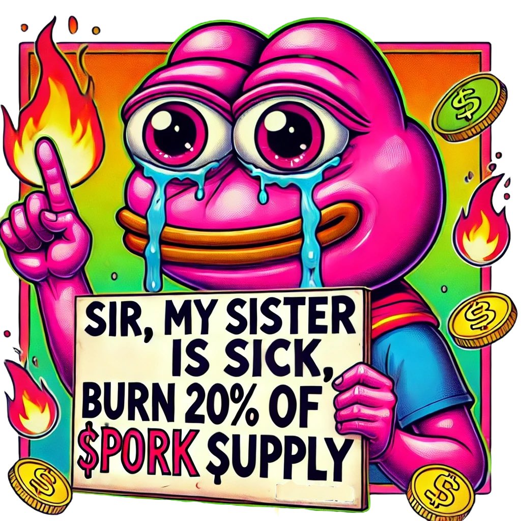RootkitAlpha's tweet photo. Sir, my Sister Sir!!! π₯π·π₯
$PORK #PORK #Porkcommunity https://t.co/zRd0j4yPGm