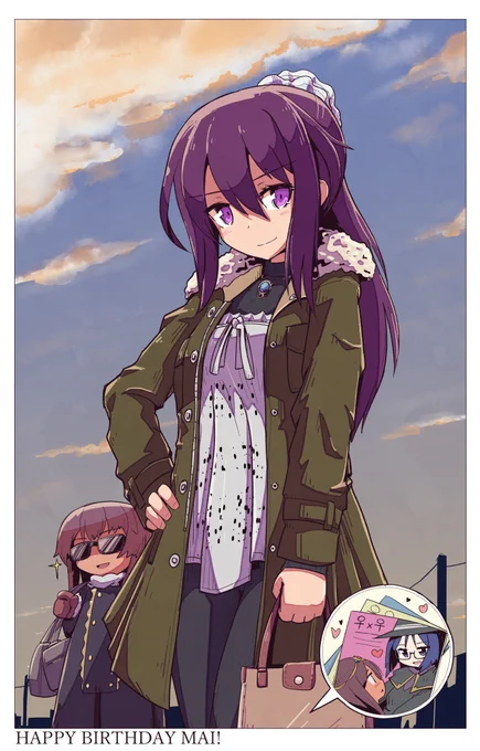 タマちゃんひとまず過去絵ではぴば!(追加は迷い中) #二子玉舞生誕祭  #アリスギア 