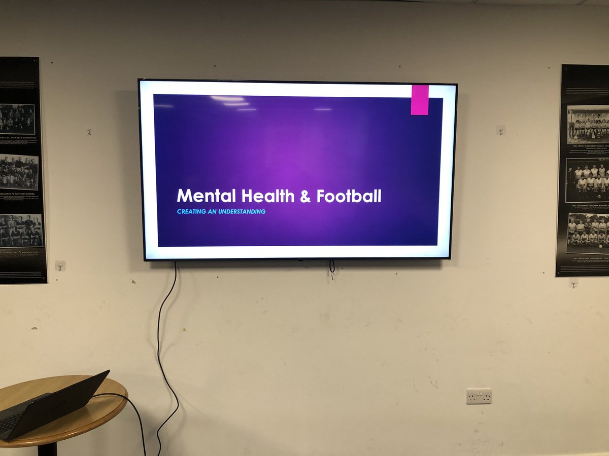 Lee Mooney (@leemooney) on Twitter photo Delighted to present a Mental Health Workshop to coaches from the <a href="/MidlandsLeague/">Midlands Schoolboygirls League</a>
Topics discussed:
✅ Personal Insight
✅ Positive training environments
✅ Opening support networks
A massive thanks to <a href="/TullamoreTFC/">Tullamoretown FC</a> for hosting. Delighted to present a Mental Health Workshop to coaches from the <a href="/MidlandsLeague/">Midlands Schoolboygirls League</a>
Topics discussed:
✅ Personal Insight
✅ Positive training environments
✅ Opening support networks
A massive thanks to <a href="/TullamoreTFC/">Tullamoretown FC</a> for hosting.