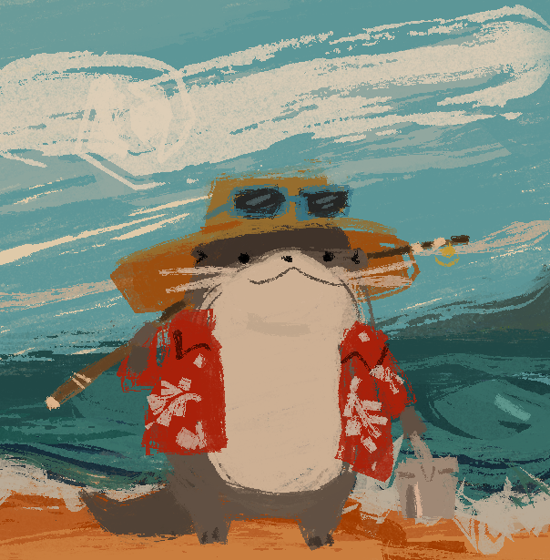 FleshAtronach's tweet image. this guy 🦦🎣