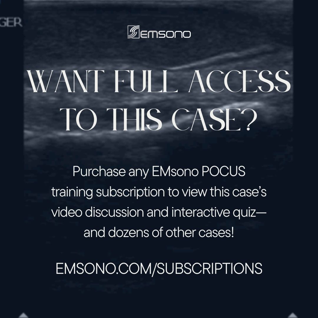 EMsonoPOCUS's tweet photo. Access the full case discussion and many more at https://t.co/LaZ3CI6Ry9! https://t.co/vEckbj8dgI