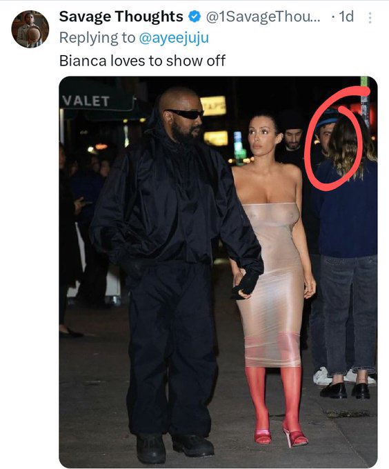 1SavageThoughts's tweet photo. @ayeejuju Kanye vibes https://t.co/dqtn0FNuiG