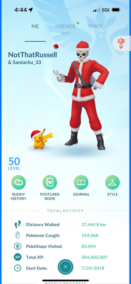 notthatrussell's tweet photo. @PurpleFeebas Santa and Santa Chu https://t.co/q6UQH5cH47