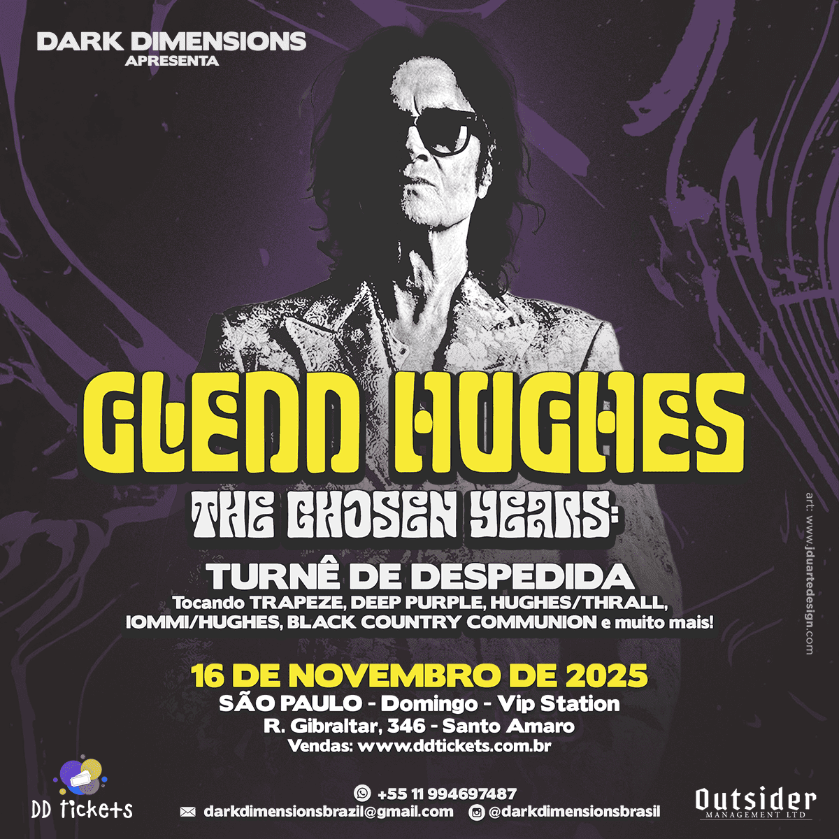VanDoHalen's tweet photo. Glenn Hughes tem show confirmado em São Paulo para novembro do ano que vem. Em maio, ele vem para o Bangers Open Air. https://t.co/rmOnYnTUzk