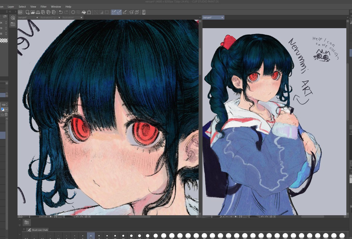 Nerummi's tweet photo. reply with awawaw
#awawawa #art #animeart #artist https://t.co/SjiQMDk0lq