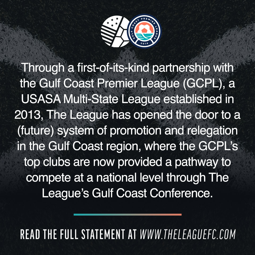 TheLeague_fC's tweet photo. The League for Clubs is thrilled to announce a partnership with @gcplsoccer, starting in 2025!

LfC 🤝 GCPL

For more details, read the full statement at our website, https://t.co/jaU7T3pevN. https://t.co/JgKpdz02Iu