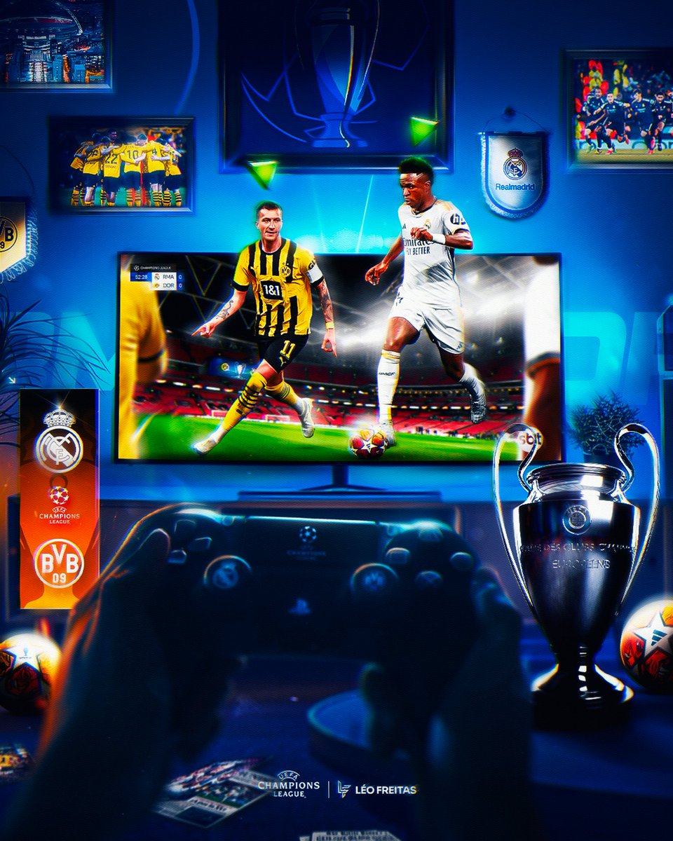 _duduo's tweet photo. Matchday | 2024
Real Madrid x Borussia Dortmund
🎨 1/4
#designer #MatchDay2024 #futebol https://t.co/sSeMFmReZS