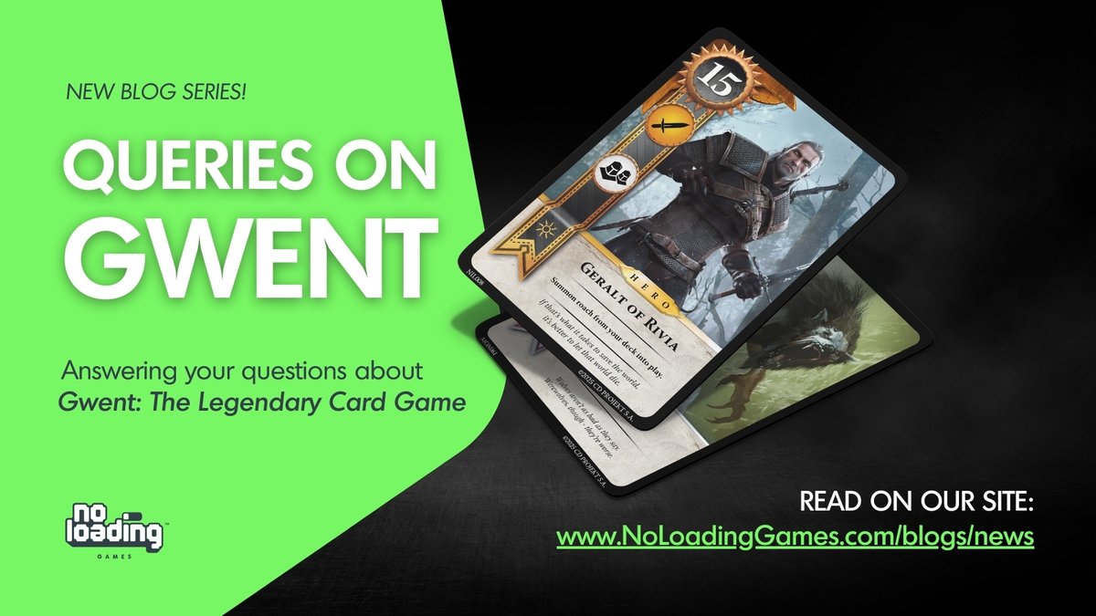 NoLoadingGames_'s tweet photo. Your questions, answered! Since we announced Gwent: The Legendary Card Game, you’ve been asking to know more.

We’re starting a new series, Queries on Gwent, to answer your most common questions.

➡️ Read the first post: https://t.co/v685dnvknE https://t.co/fcP0DDP4gP