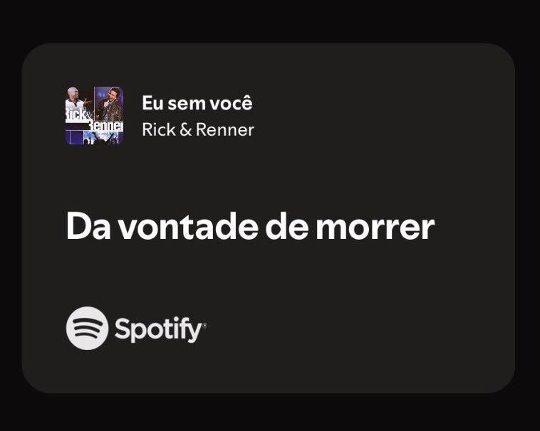 emxrxld_'s tweet photo. Já dizia rick &amp; renner https://t.co/0j441MH9qJ