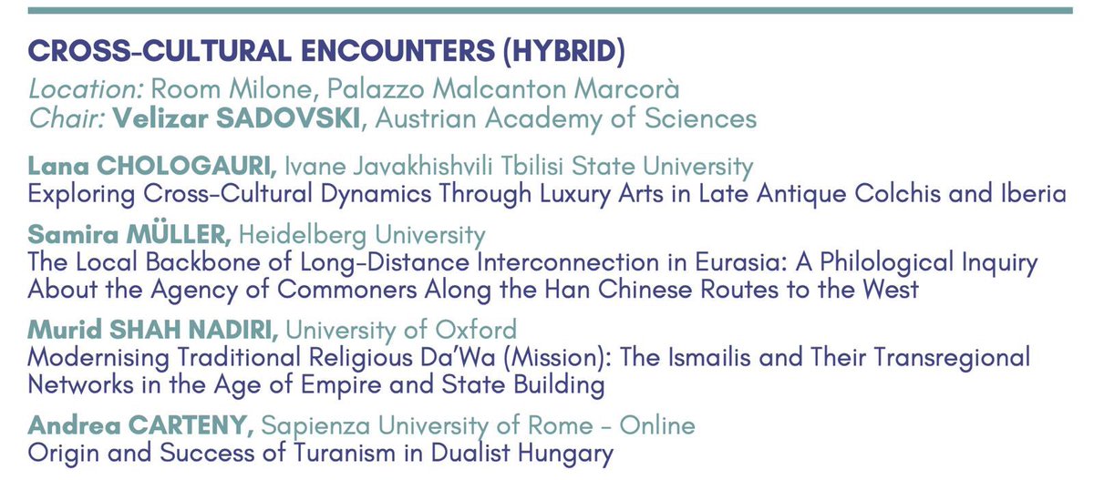 bandicary's tweet photo. Very interesting the annual #Asiac #conference #CentralAsia with exciting #topic such as #Turan #turanism and #Hungary during #Dualism @Geopoliticainfo @AlessiaRutigli2 https://t.co/CEYP16xTYU