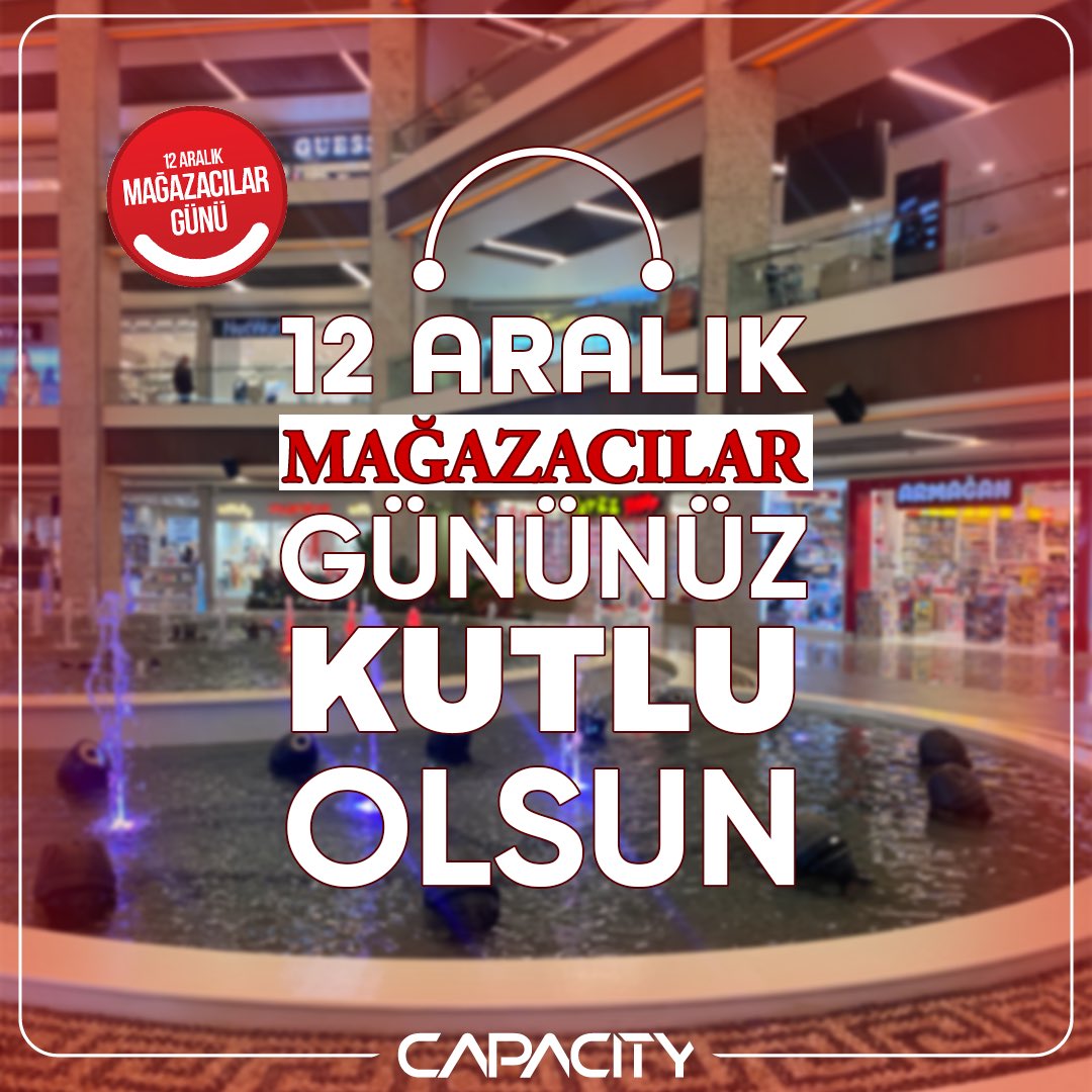 Tutku ve özveriyle çalışan tüm mağaza çalışanlarının 12 Aralık Mağazacılar Günü kutlu olsun.🤗

#12aralıkmagazacılargünü #capacityavm