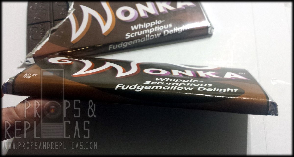 Charlie and the Chocolate Factory - Wonka Bar Replica.
#wonka #propsandreplicas #props #prop