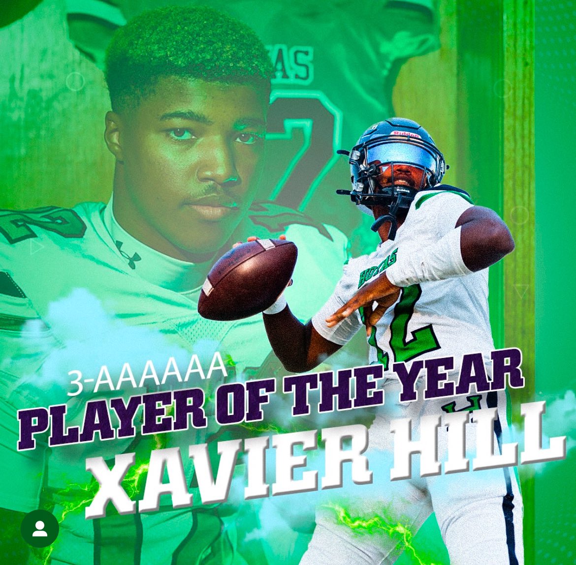 HHSHoyaSports's tweet photo. 🚨🚨3AAAAAA Player of the year…. Threw for over 2000, Ran for over 1000, scored 38 TDs…. SPECIAL PLAYER

@OfficialGHSA @CobbFballFri @scoreatlanta @mdjonline @AJCsports @hhshoyafootball @CCSD_AD #1% #HOYAS #RockSolid #HarrisonAthletics https://t.co/gZ66ampsrB