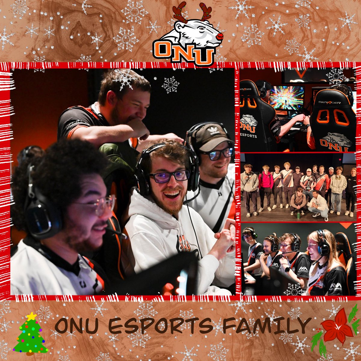 Join us on Saturday for a festive sleepover! Starting at 2pm we'll be hosting a ton of events and games, with presents and prizes up for grabs!

twitch.tv/onu_esports starting Saturday, 2pm!