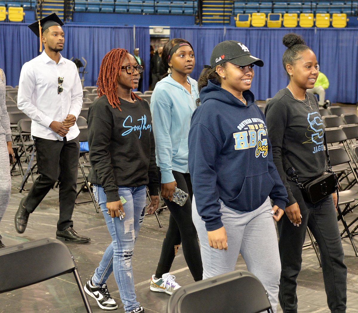 SouthernU_BR's tweet image. Our graduates are one step closer to walking across the stage and celebrating their achievements. Congrats, Jags! 🎓💙💛

For more information about commencement exercises for graduates and undergraduates, visit subr.edu/commencement

#WeAreSouthern #HBCUGrad #FinishStronger