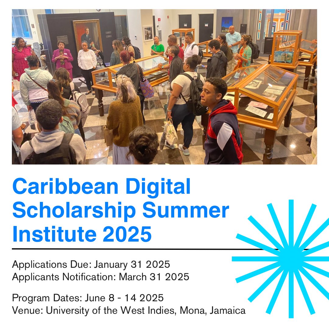 Caribbean Digital Scholarship Collective tweet media