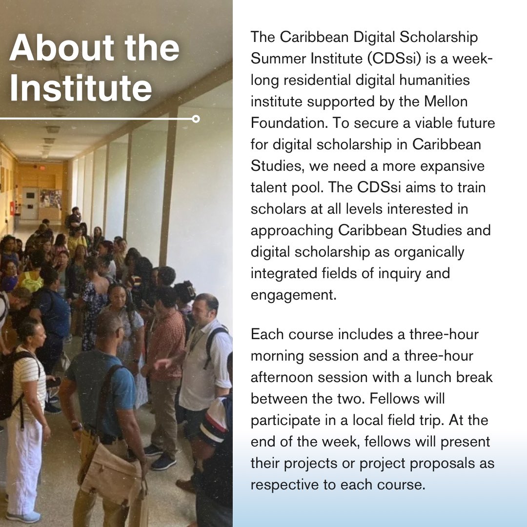 Caribbean Digital Scholarship Collective tweet media