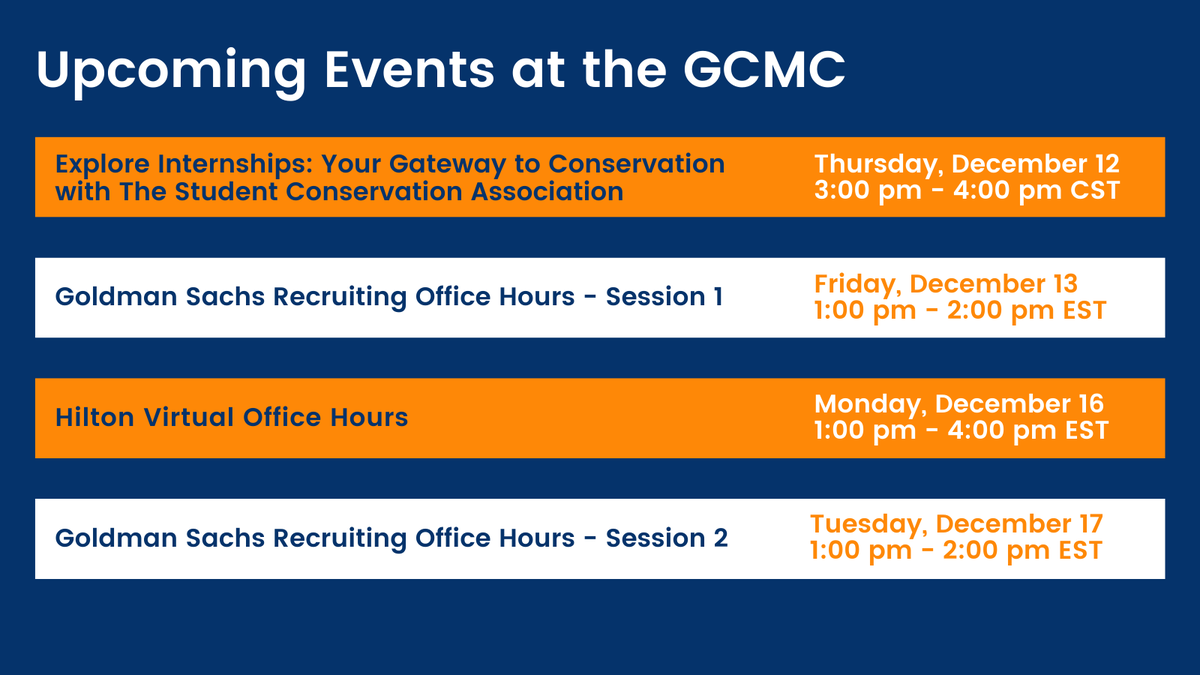 ZicklinGCMC's tweet photo. Tomorrow, Friday, Monday, and Tuesday: recruiting and information sessions! Learn more and register on Handshake: https://t.co/jzJaOmLAfe #BaruchCollege #BeBaruch #ZicklinPride #EventsAtTheGCMC https://t.co/yjL42P4tNO