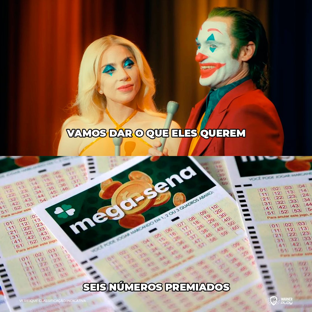 WarnerPlayBR's tweet photo. Arthur e Lee parecem saber exatamente o que você tá pensando e querem entregar o que todo mundo quer! Será que eles acertaram?🃏
#WarnerPlay #Coringa2 #CoringaDelírioaDois #JoaquinPhoenix #LadyGaga https://t.co/OoyjBsQXgR