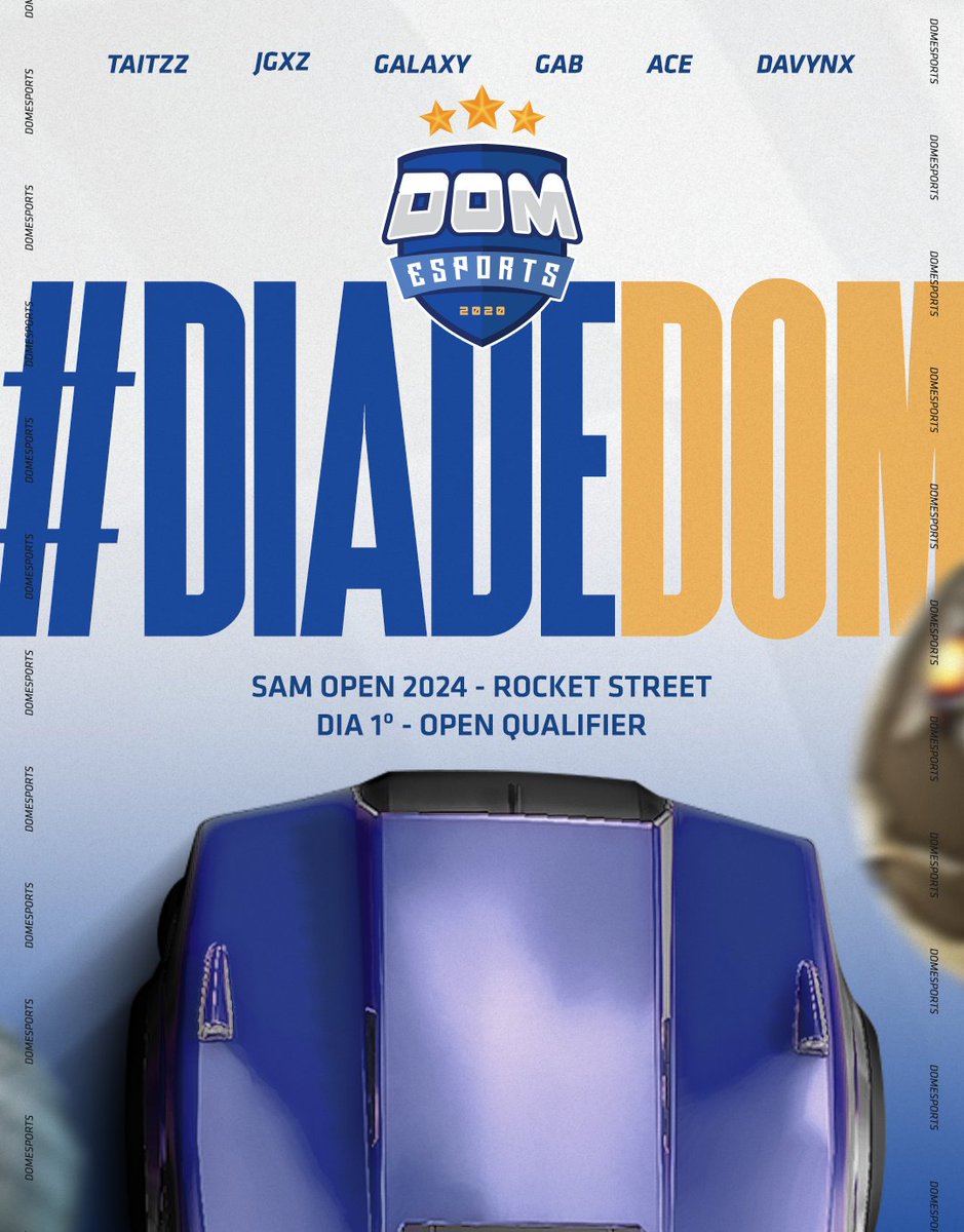 DOMeSportsBR's tweet photo. #DIADEDOM💙
@Jgxz_1
@wtfGalaxy_
@Acerll__
@gabriel_rossi02
1º dia das qualificatórias abertas do campeonato off-season realizado pela #RocketStreet. Não contaremos com transmissão para esse 1º dia, mas vamos deixar vocês atualizados.
#GODOM | #DOMRL | #RLCS https://t.co/jmk1k1VreF