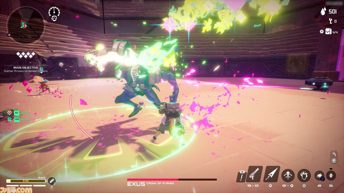 famitsu's tweet photo. オープンワールドローグライトアクション『Hyper Light Breaker』が来年1月15日にPC版アーリーアクセス開始へ。
https://t.co/U8kArYrvi5

名作『Hyper Light Drifter』の開発による最大3人プレイ可能なCo-op対応アクション。やられるたびに新たな世界が生み出される自動生成システムも搭載 https://t.co/fj7tsqMJsV