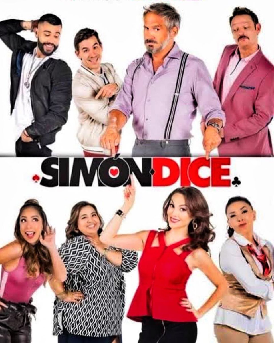 Todos los Martes después del Noti @simondicetv 11 pm por <a href="/Televisa/">Televisa</a> <a href="/TUPrensa/">TelevisaUnivision Prensa</a> ♥️♠️♦️♣️