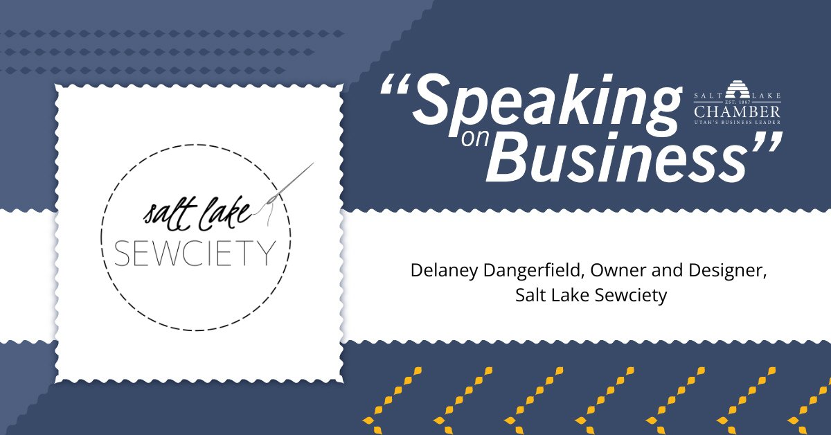 Salt Lake Sewciety fosters a community where creativity and personal growth flourish, empowering individuals to learn, connect and build a variety of skills. 

Owner and Designer Delaney Dangerfield joins us with more on #SpeakingonBusiness: loom.ly/mmeiG8A