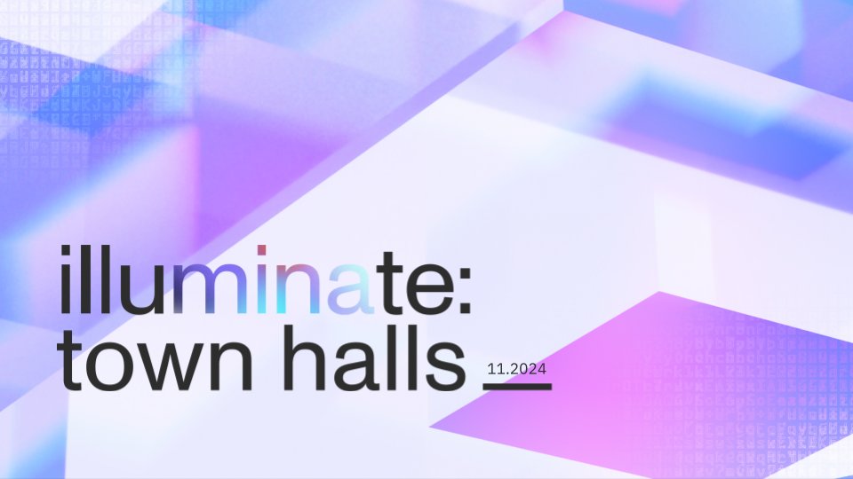MinaProtocol's tweet photo. ✨ The Illuminate November update has landed ✨

@MinaFoundation is testing a new written format and would love to know your thoughts!

Dive into the latest news and progress from the ecosystem last month → https://t.co/S7RIna9MT8 https://t.co/8BluiCAoHE