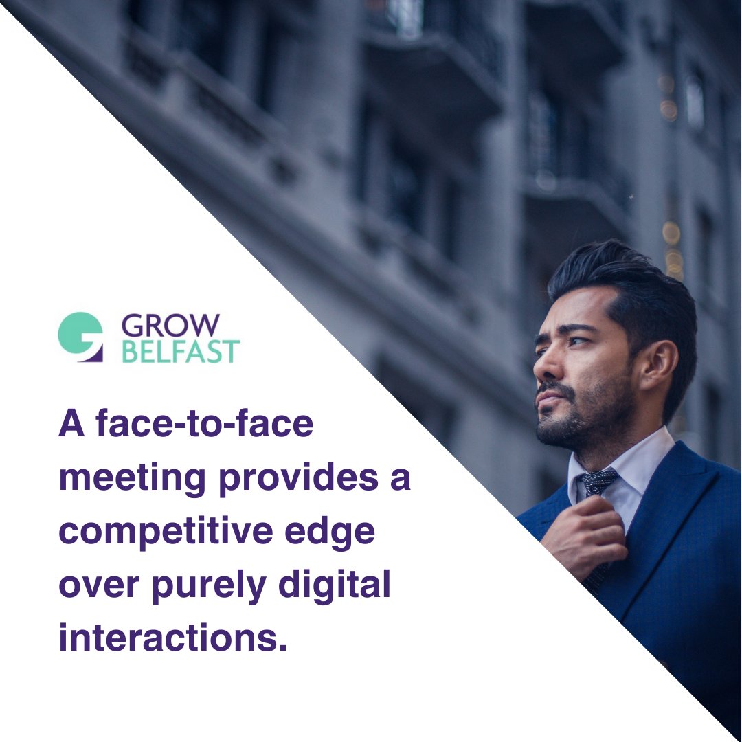 BelfastGrow's tweet photo. Success in customer relations lies in meeting them directly, where ideas are born. A face-to-face meeting provides a competitive edge over purely digital interactions. #CustomerEngagement #BusinessRelationships #InPersonMeetings #MeetingCustomers #BuildingTrust #GrowBelfast https://t.co/mpBQPXCrZT