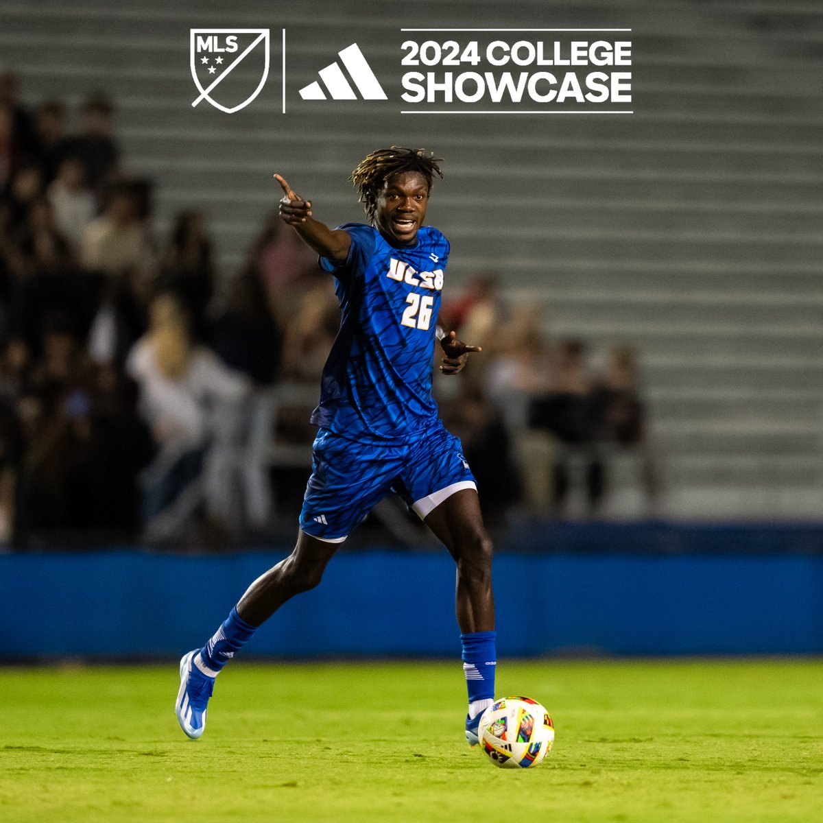 UCSBMensSoccer's tweet photo. Invites accepted 🤝

Best of luck to Alexis and Manu, who will be among the 4️⃣4️⃣ players taking part in the @MLS adidas College Showcase this weekend!

#GoGauchos https://t.co/QJUJ1xcbvR