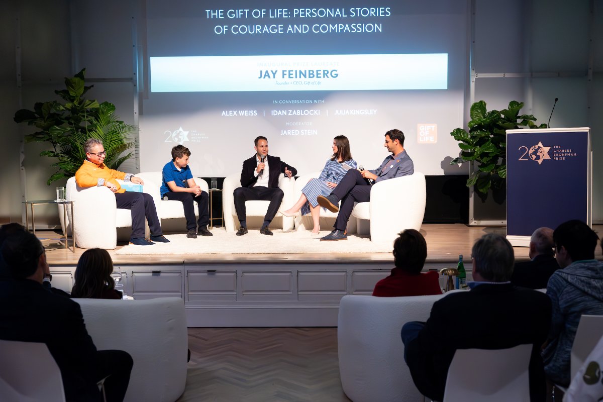 The Charles Bronfman Prize tweet media