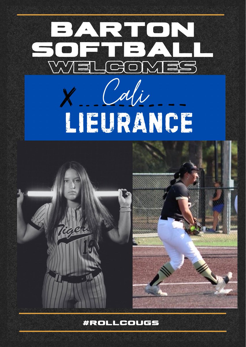 🔏SIGNED! 

Cougar Nation, please help us welcome Cali Lieurance to our family!! 

#RollCougs 🐾