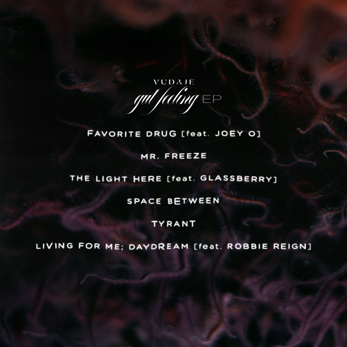 VudajeOfficial's tweet photo. I stayed connected with my alt-rock roots this year and collaborated with some very talented friends of mine along the way. My new EP “Gut Feeling” is now available for streaming 🪱 

https://t.co/EcS1ixwEci https://t.co/58wJS4q8Mb