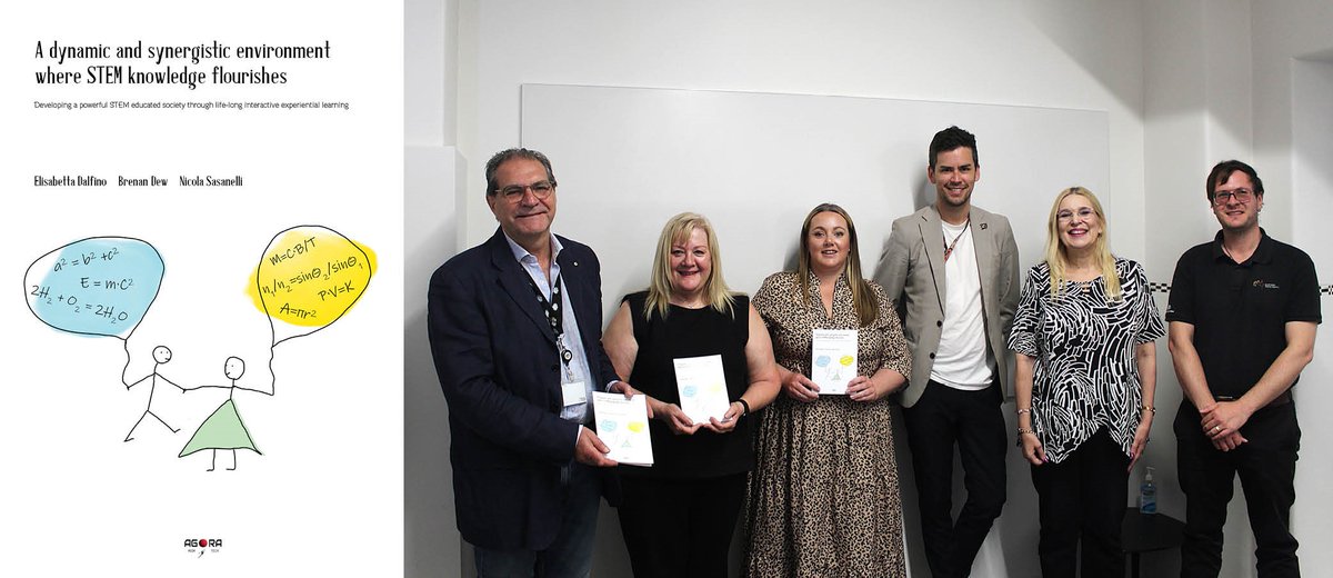 AgoraHighTech's tweet photo. 📢 ....... 📢
We are proud to announce that the proceeds from the sale of the book ‘A dynamic and synergistic environment where STEM knowledge flourishes' are being directed back into supporting the STEM ecosystem. 

Media Release ➡️ https://t.co/BDTO9h5dYj

#STEMeducation https://t.co/aqg72uoyCJ