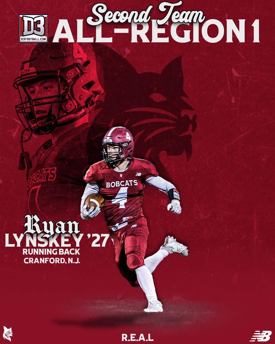 All-Region! Congratulations to our guy <a href="/ryan/">Ryan</a>.lynskey for being named to the D3football.com All-Region team

#REAL