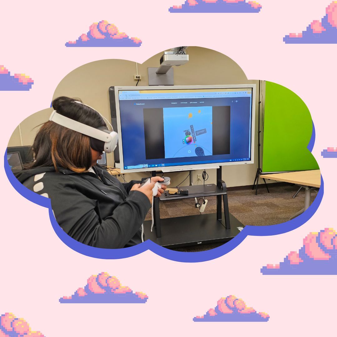 UWWCoeps's tweet photo. The sky's the limit! The UWW College of Education and Professional Studies hosts middle schools to show them career opportunities in teaching, kinesiology, speech language pathology and more! In the CLOUD Lab, students try out 3d pens, Minecraft, Osmo tangrams, and VR headsets. https://t.co/r48dSs9WJe
